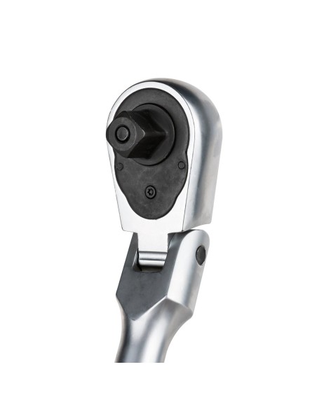 CARRACA DE 1/2" ARTICULADA EXTRA LARGA DE 609MM CON CABEZAL DE 72 DIENTES