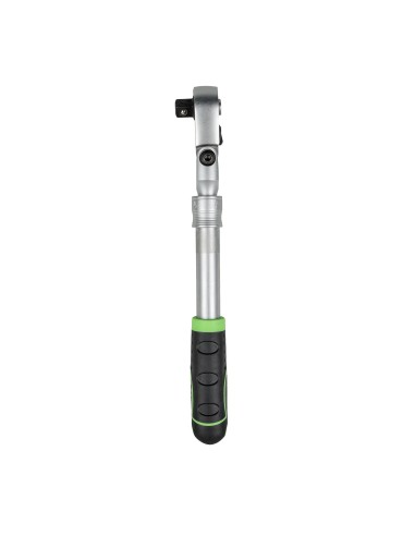 CARRACA DE 1/2" EXTENSIBLE DE 325-425MM CON CABEZAL ARTICULADO DE 72 DIENTES