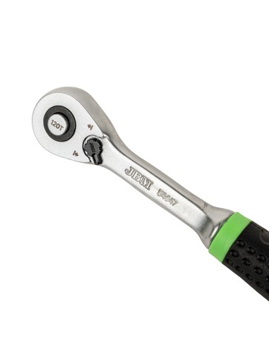 CARRACA DE 1/4" DE ALTO TORQUE DE 100 NM CON CABEZAL DE 120 DIENTES