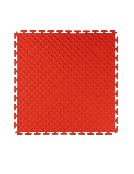 BALDOSA ROJA DE PVC PARA SUELO
