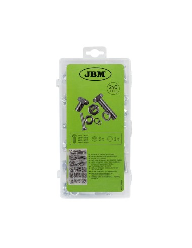 ESTUCHE DE TORNILLOS Y TUERCAS 240PCS