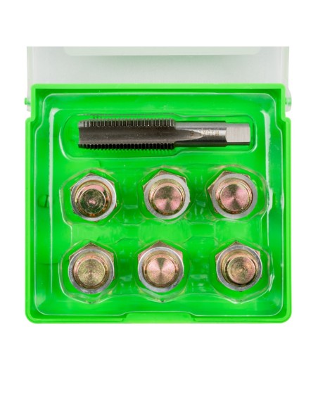 SET REPARADOR DE ROSCAS DE TAPÓN DE CÁRTER (M-15)