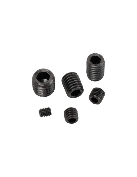 ESTUCHE DE TORNILLOS PRISIONEROS CON CABEZA HEXAGONAL MÉTRICOS 160PCS
