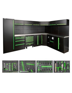CONJUNTO DE MUEBLES MODULARES (43PCS) - COMPLETO