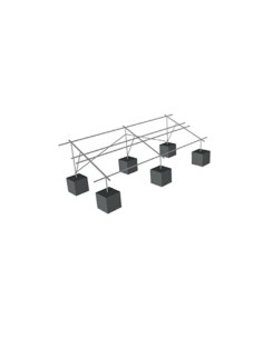 SOPORTE DE PANEL SOLAR PARA BASE DE CEMENTO