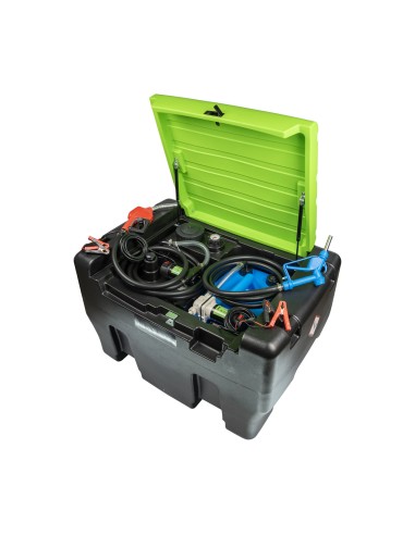 BOMBA PARA COMBUSTIBLE DIÉSEL Y AUS32 CON DOBLE TANQUE DE 330+50L