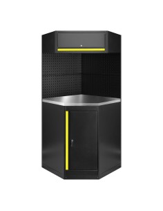 CONJUNTO DE MUEBLES MODULARES (11PCS) - AMARILLO
