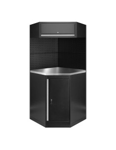 CONJUNTO DE MUEBLES MODULARES (11PCS) - PLATA