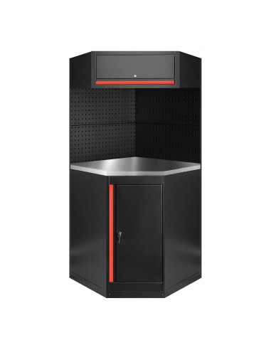 CONJUNTO DE MUEBLES MODULARES (11PCS) - ROJO