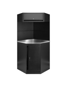 CONJUNTO DE MUEBLES MODULARES (11PCS) - NEGRO