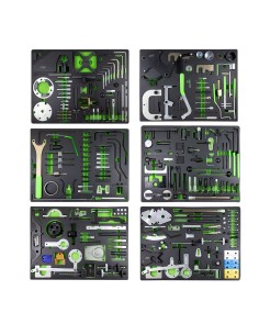 CONJUNTO DE 6 MÓDULOS DE KITS DE CALADO