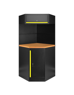 CONJUNTO DE MUEBLES MODULARES (11PCS) - AMARILLO