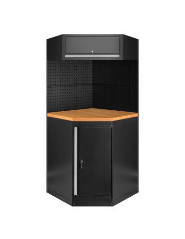 CONJUNTO DE MUEBLES MODULARES (11PCS) - PLATA