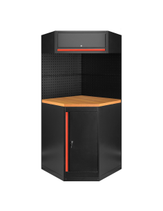CONJUNTO DE MUEBLES MODULARES (11PCS) - ROJO