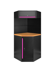 CONJUNTO DE MUEBLES MODULARES (11PCS) - ROSA