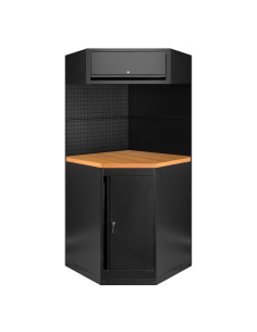 CONJUNTO DE MUEBLES MODULARES (11PCS) - NEGRO