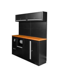 CONJUNTO DE MUEBLES MODULARES (12PCS) - PLATA