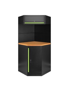 CONJUNTO DE MUEBLES MODULARES (11PCS) - EXTENSIÓN CON ARMARIO ESQUINERO (REF.16492)