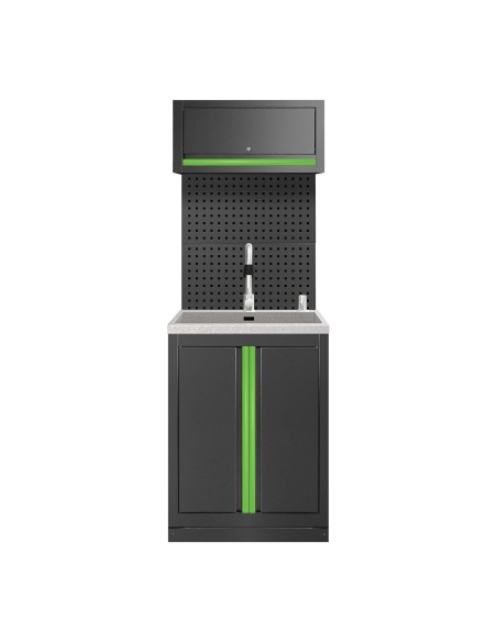 CONJUNTO DE MUEBLES MODULARES (6PCS) - EXTENSIÓN DE ARMARIO CON FREGADERO (REF.18103)