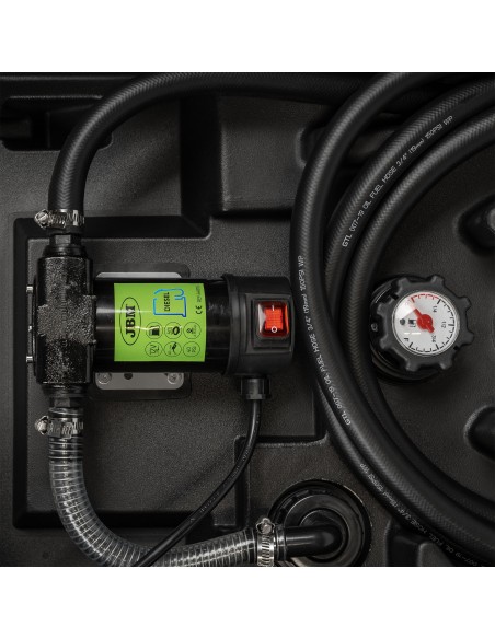 BOMBA ELÉCTRICA PARA COMBUSTIBLE DIÉSEL CON TANQUE DE 200L