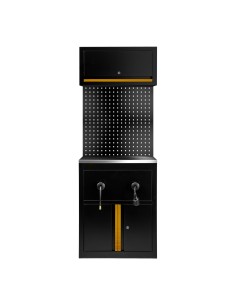 CONJUNTO DE MUEBLES MODULARES (9 PCS) - EXTENSIÓN DE ARMARIO PARA CARRETES (REF.18403) - DORADO