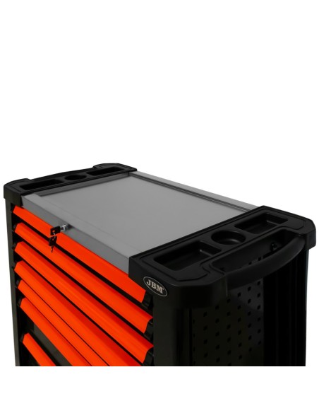 CARRO DE HERRAMIENTAS XL CON 7 CAJONES VACÍO ROJO - VACÍO