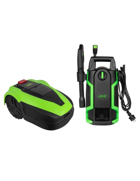 52598 ROBOT CORTACÉSPED + 53947 HIDROLIMPIADORA DE ALTA PRESIÓN 1400W