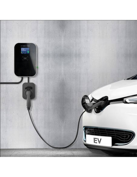 CARGADOR DE PARED 7 KW, 32 A, PARA COCHE ELÉCTRICO (MONOFÁSICO)
