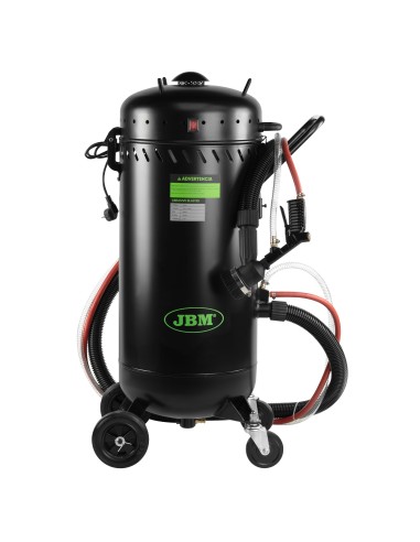 MÁQUINA CHORREADORA DE ARENA CON SISTEMA DE SUCCIÓN Y VACÍO - 17L