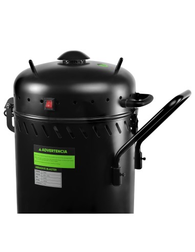 MÁQUINA CHORREADORA DE ARENA CON SISTEMA DE SUCCIÓN Y VACÍO - 17L