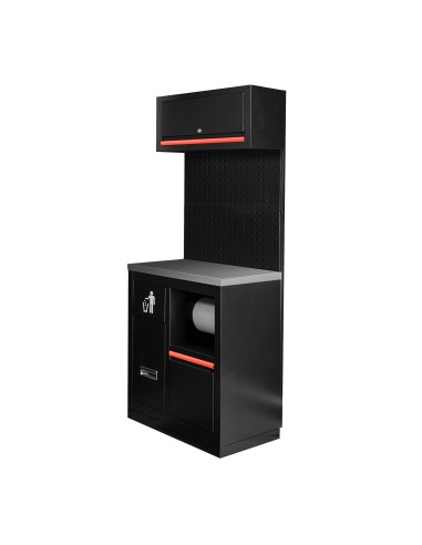 CONJUNTO DE MUEBLES MODULARES (7PCS) - ROJO