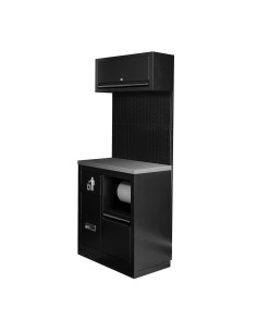 CONJUNTO DE MUEBLES MODULARES (7PCS) - NEGRO