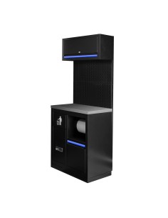 CONJUNTO DE MUEBLES MODULARES (7PCS) - AZUL