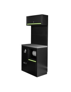 CONJUNTO DE MUEBLES MODULARES (7PCS) - EXTENSIÓN CON ARMARIO CON PORTABOBINA (REF.16493)