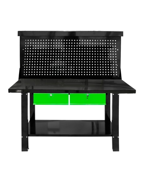 MESA DE TRABAJO DE 2 CAJONES CON PANEL FRONTAL