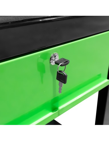 MESA DE TRABAJO DE 2 CAJONES CON PANEL FRONTAL