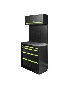 CONJUNTO DE MUEBLES MODULARES (7PCS) - EXTENSIÓN CON ARMARIO DE 4 CAJONES (REF.16627)