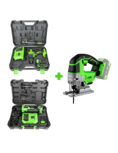 60047C TALADRO PERCUTOR + 60049C AMOLADORA ANGULAR + 60010 DE REGALO