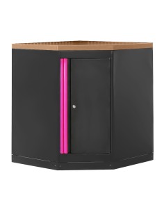 ARMARIO ESQUINERO CON TABLERO DE MDF - ROSA