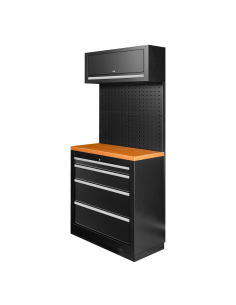 CONJUNTO DE MUEBLES MODULARES (7PCS) - PLATA