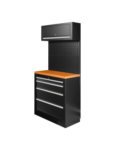 CONJUNTO DE MUEBLES MODULARES (7PCS) - PLATA