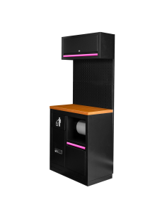 CONJUNTO DE MUEBLES MODULARES (7PCS) - ROSA