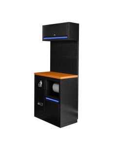 CONJUNTO DE MUEBLES MODULARES (7PCS) - AZUL