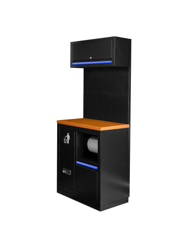 CONJUNTO DE MUEBLES MODULARES (7PCS) - AZUL