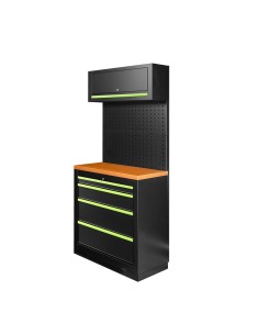 CONJUNTO DE MUEBLES MODULARES (7PCS) - EXTENSIÓN CON ARMARIO DE 4 CAJONES (REF.16627)