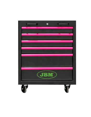 ARMARIO DE 6 CAJONES - ROSA