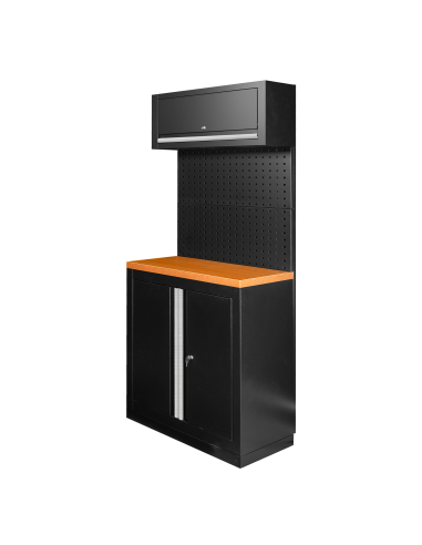 CONJUNTO DE MUEBLES MODULARES (7PCS) - PLATA