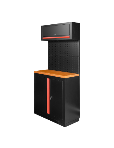 CONJUNTO DE MUEBLES MODULARES (7PCS) - ROJO