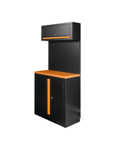 CONJUNTO DE MUEBLES MODULARES (7PCS) - NARANJA