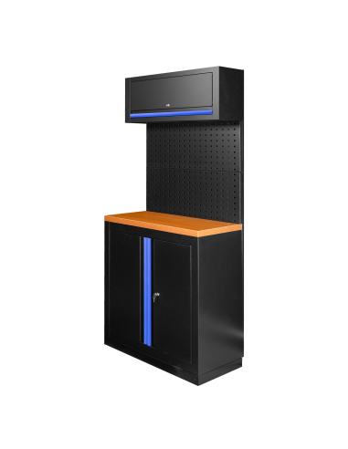 CONJUNTO DE MUEBLES MODULARES (7PCS) - AZUL